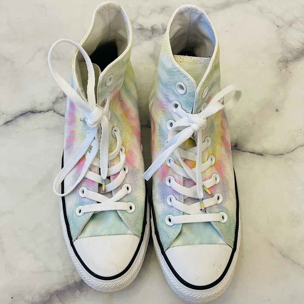 Converse All Star Pastel Tie Dye High Tops